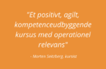 Morten Seitzberg kursus