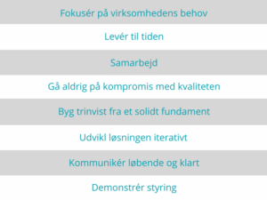 8 Agile principper 