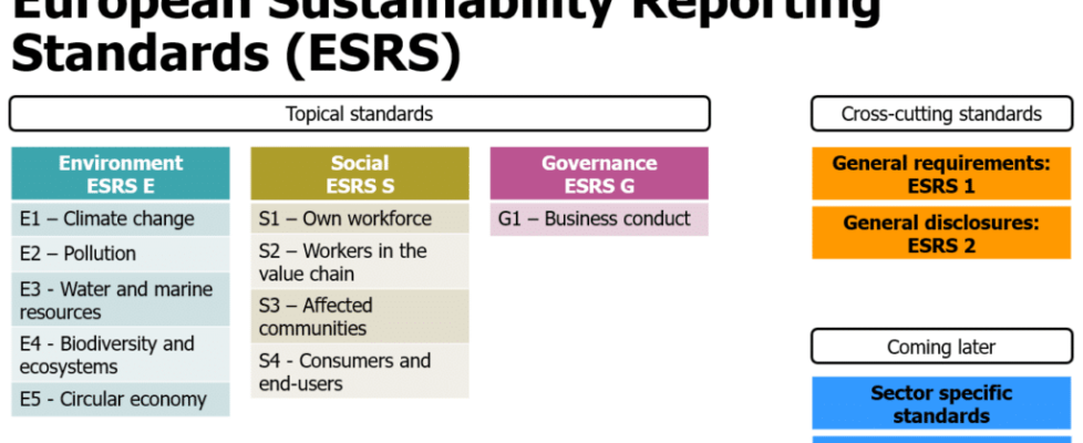 European Sustainability Reporting Standards (ESRS)